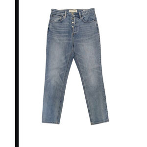 Aritzia Denim Forum The Yoko High Rise Slim Jeans 28 Blue organic cotton